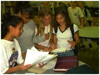 Love this image, circa 1997 ... 7th grade; everyone else was leaving as it was the end of the day; but this group was absorbed in solving their problem and just wouldn't stop! Engagement in #LATIC ... innovative back then ... a must-have now! #LATICchat