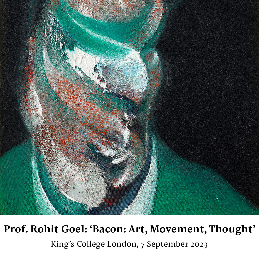 📺 Don't miss the third episode! Prof. Rohit Goel explores Francis Bacon's art and movement. Tune in on YouTube for insights from the 'Bacon, Philosophy and Psychoanalysis' event at King’s College London. Watch now: youtu.be/DcLntNwaBOI ⁠ #FrancisBacon #KingCollegeLondon