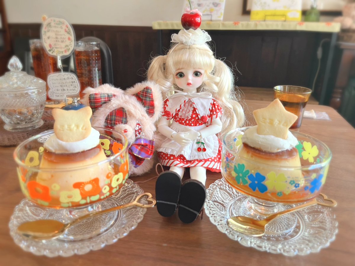 lemonade0920's tweet photo. 高円寺喫茶店めぐり〜🍒
お姫ちゃん
#mudoll #glibdoll https://t.co/xgy7mq3hO5