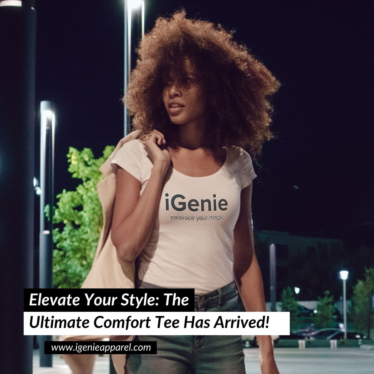 Upgrade your wardrobe with our ultra-soft and oh-so-comfortable women's t-shirt! 😍 Whether you're going for a casual vibe with jeans or dressing it up with a chic jacket, this tee is a versatile must-have.
----
Link: igenieapparel.com/collections/t-…
.
#EverydayOutfit #CasualChic