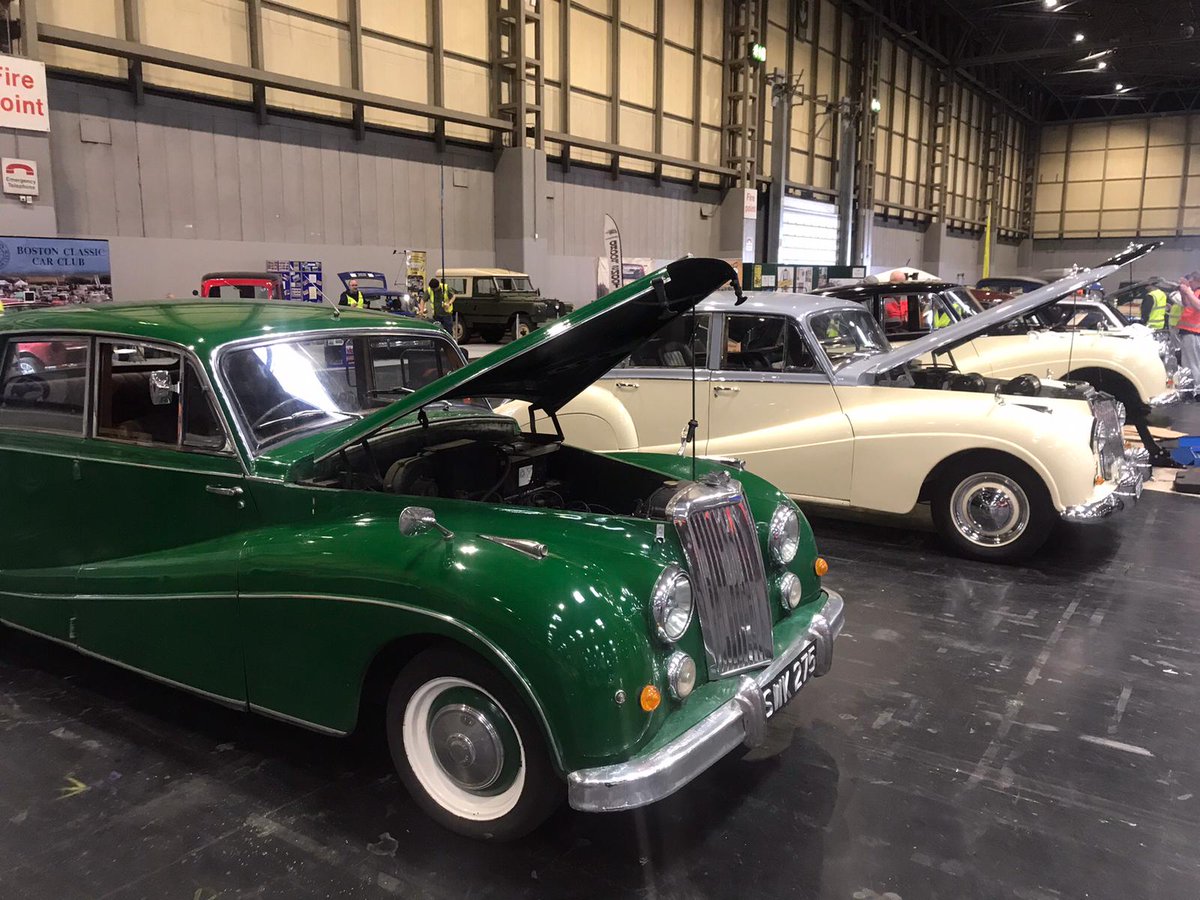 ASOC_Official's tweet photo. The Practical Classics Classic Car and Restoration Show has opened to the public today. The ASOC are in hall 5 stand 160. Come and say hello if you are there! 
@NECRestoShow @PracticalClass https://t.co/ud1NgZISEH