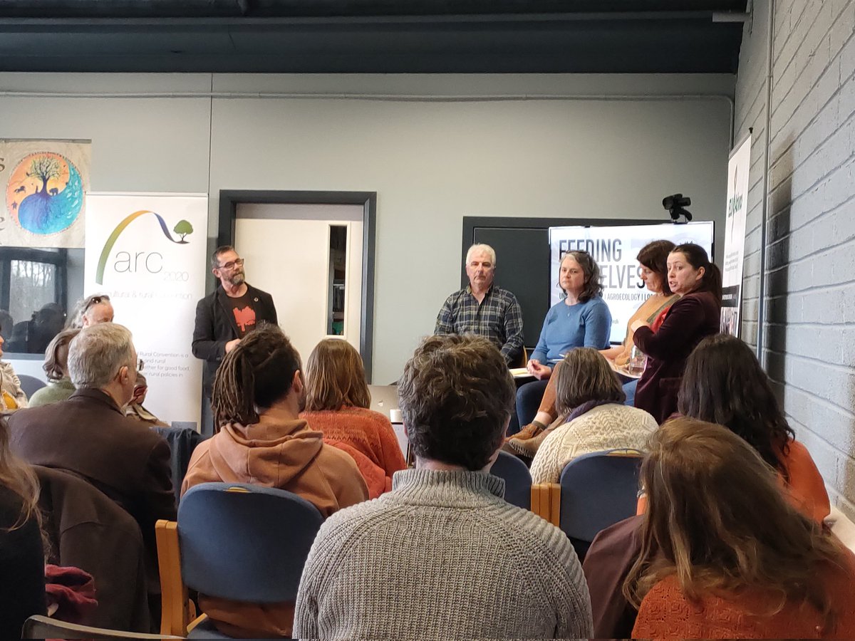 Env_Pillar's tweet photo. Great conversations around short food supply chains, digitalisation and stronger local food economies on day 2 of the Feeding Ourselves Gathering 2024 https://t.co/NU4vS1qTGC