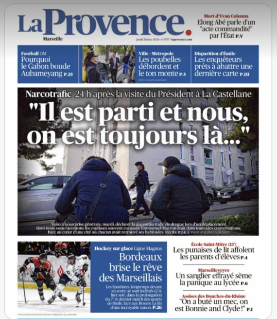 Julien Bouisset (@julienbouisset) on Twitter photo Les journalistes de <a href="/laprovence/">La Provence</a> ont juste fait leur taff, en fait ! Après le (mauvais) coup de com' du Palais, le reportage et le micro tendu à la réalité. Force à toi, à perpette, <a href="/aviers/">Aurélien Viers</a> Les journalistes de <a href="/laprovence/">La Provence</a> ont juste fait leur taff, en fait ! Après le (mauvais) coup de com' du Palais, le reportage et le micro tendu à la réalité. Force à toi, à perpette, <a href="/aviers/">Aurélien Viers</a>
