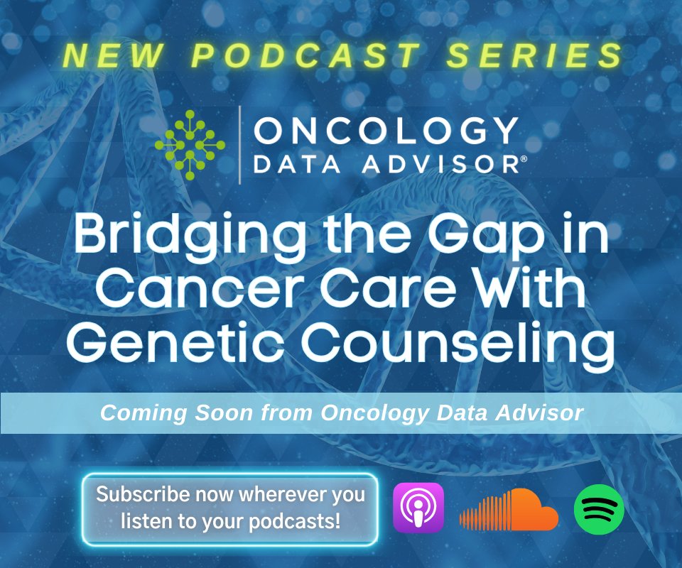 New #podcast series coming soon! In "Bridging the Gap in Cancer Care Through #Genetic Counseling," Board members Hiam Abdel-Salam and Catherine Skefos will explore the role of genetic counseling in oncology. 

Subscribe to hear the first episode next week! oncdata.com/news/new-podca…