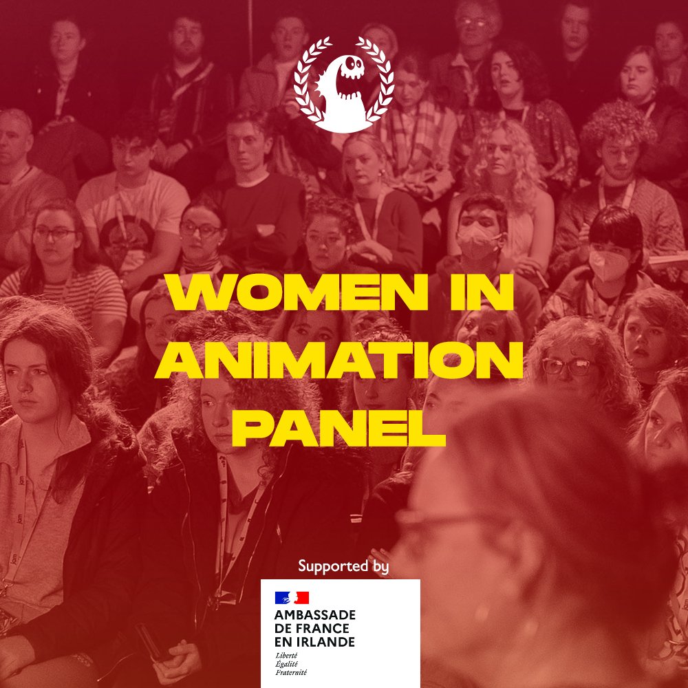 Great guests & turn out at 'Women in Animation' @ANIMATIONDINGLE : exploring professional journeys, challenges & opportunities in the sector with 🇮🇪 & international panelists including 🇫🇷Lila Hannou, VP Creative Development & Strategy at #EllipseAnimation shorturl.at/oGOZ4