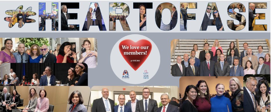 🎉 Today we celebrate ASE Member Appreciation Day! 🙌 Huge shoutout to all the incredible members who make our community vibrant and impactful! @ase360 #ASEMemberDay #HeartOfASE #ASECares #SoundSavesLives #echofirst