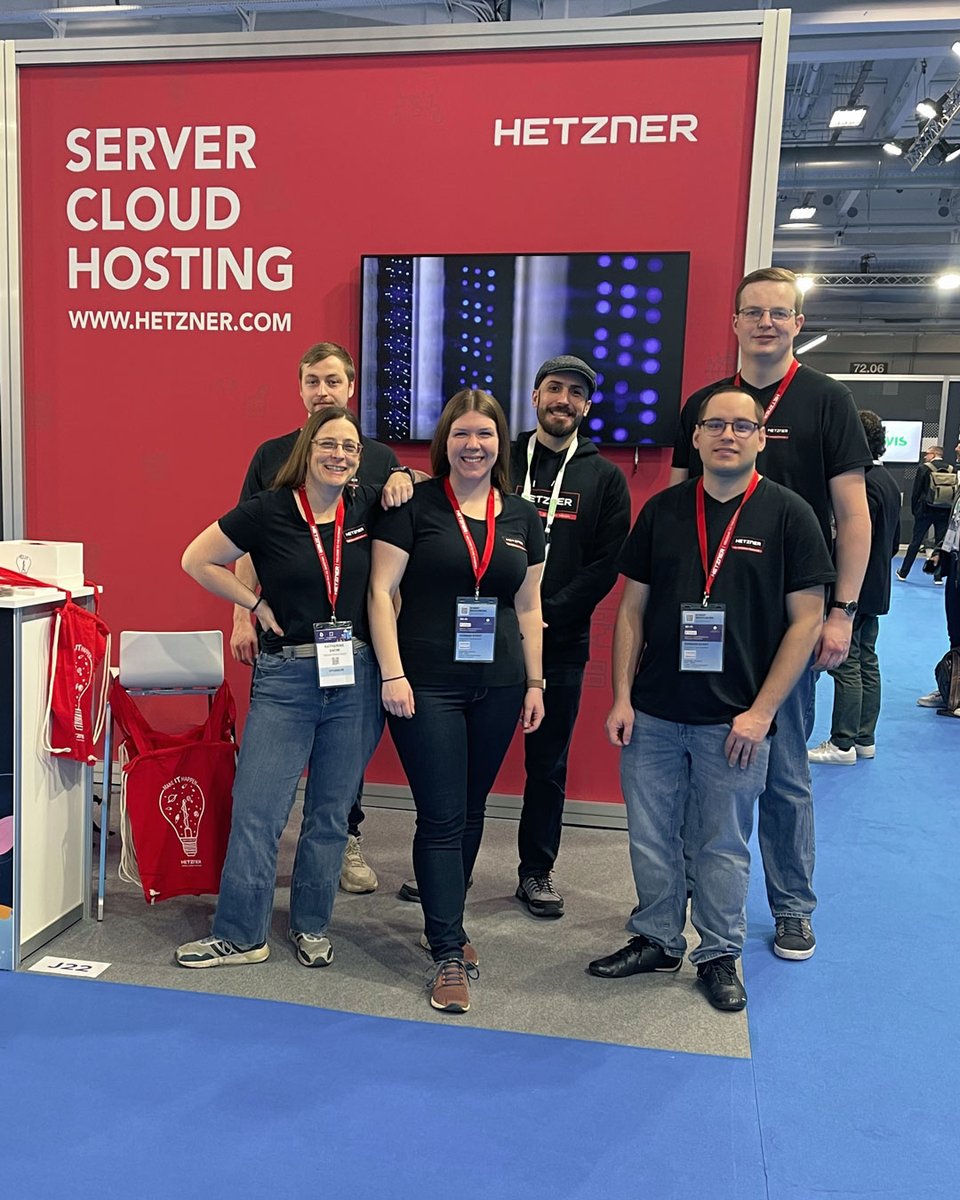 3 events, 2 countries, 1 amazing experience! We just wrapped up successful events in Chemnitz, Paris & Rust and are more than grateful for all the connections we made. Thanks to everyone who joined us for the ride & shoutout to the #HetznerUltras we met. #CLT #KubeCon #CloudFest