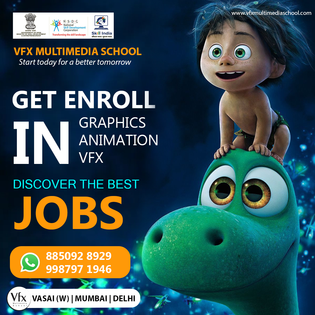 This SUMMER refresh your career with our intensive courses in Film & Video Editing, 2D/3D Animation, Vfx Film Making, Graphic Design, Photography and many more.
#vfxmultimediaschool #bestmultimediainstitute #vasai #multimedia #graphicdesign #animation #videoediting #photographer