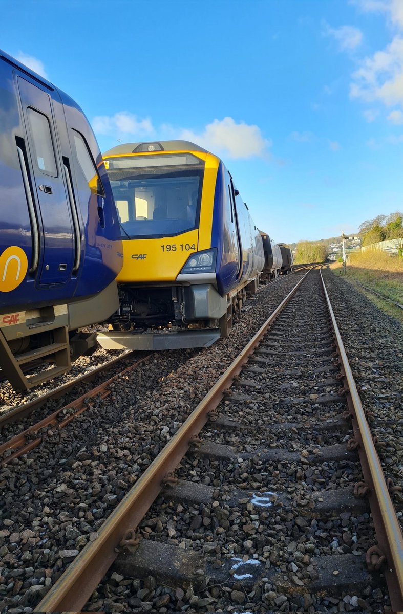 We've been on site all morning at a derailment at #GrangeOverSands. No injuries reported. Currently @raibgovuk are on site and are leading the investigation into the cause.