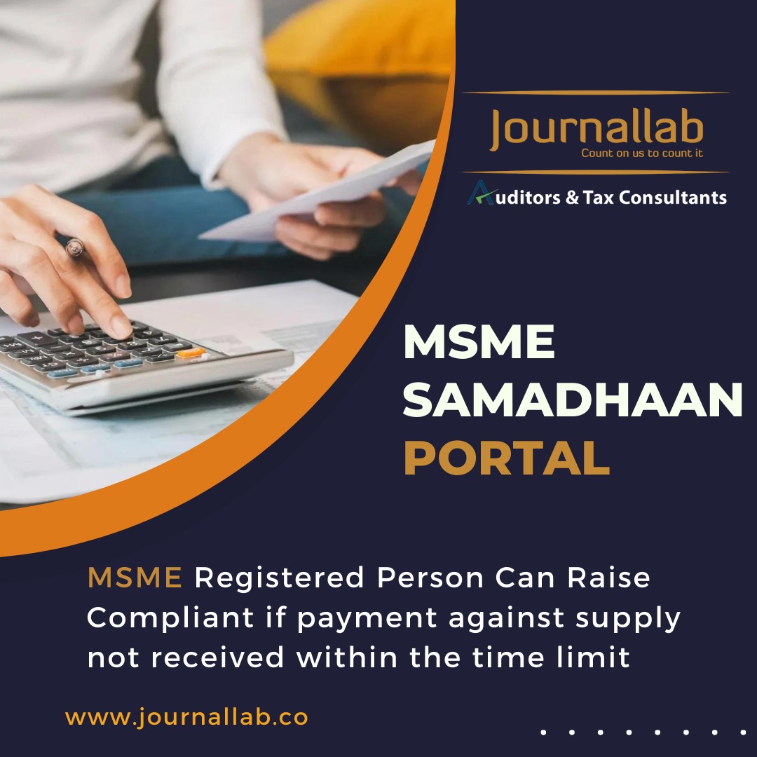 "MSME registered? Don't let delayed payments hold you back! Take action. Raise a compliant if payment for your supplies hasn't arrived within the deadline. Protect your rights and keep your business thriving."