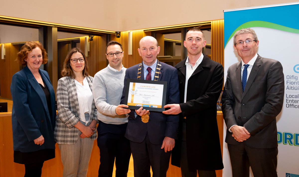 WaveDynamicsAC's tweet image. We were delighted to reach the county finals of the #nationalenterpriseawards @LEOwexford @enterpriseire . Great to get recognition for our hard work!