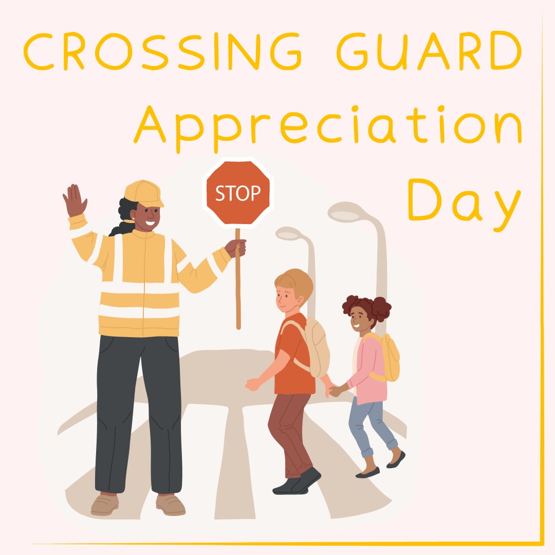 Stop 🛑 and thank your Crossing Guard! Every school day, rain or shine, Crossing Guards help students get to and from school safely. Thank you! @TVDSB @LDCSB