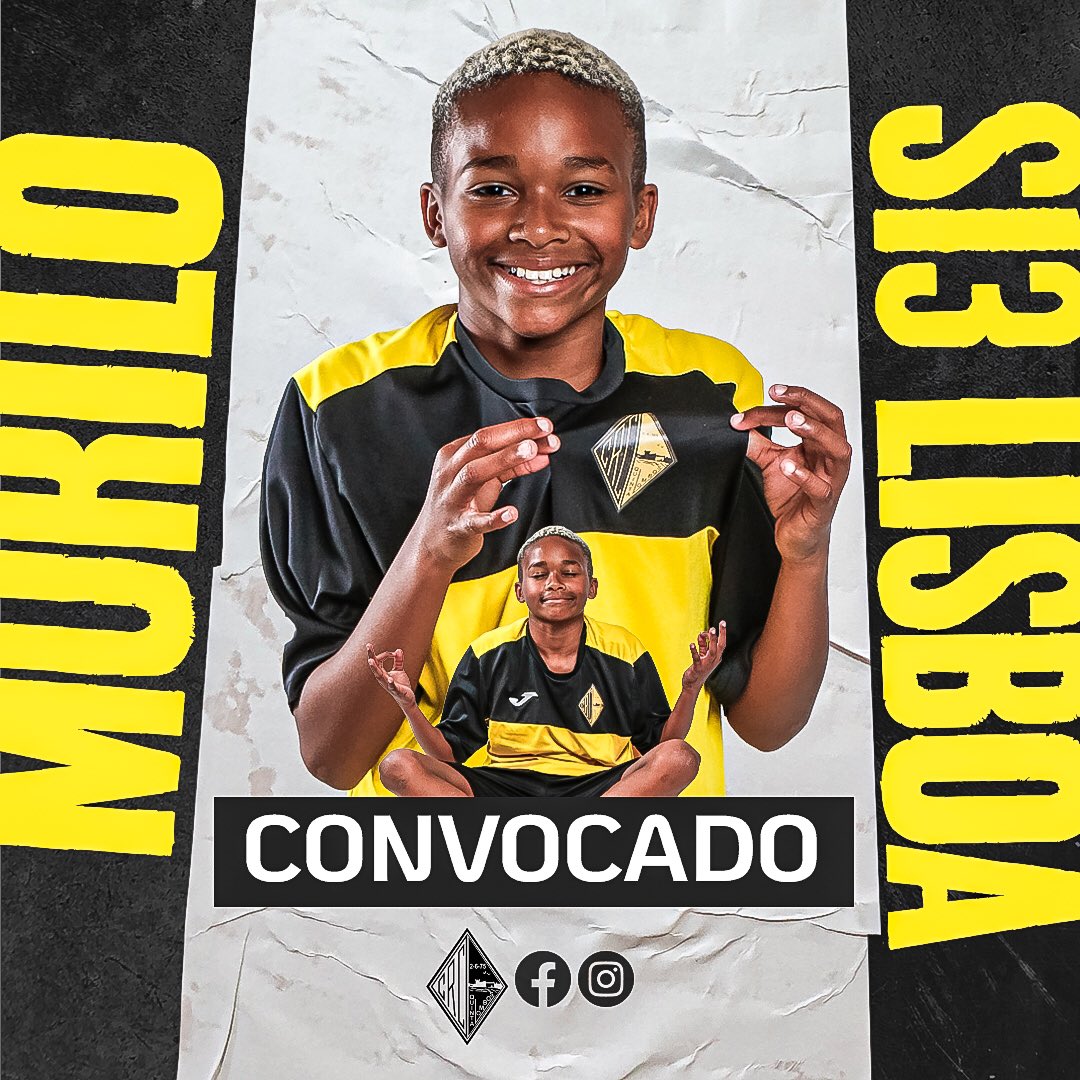 crcqlfutsal's tweet photo. CONVOCADO
O nosso atleta Murilo Ferreira foi convocado para o Torneio Interassociações #S13 para representar a Seleção de Lisboa de 1 a 5 de Abril em Viseu! Parabéns Murilo 💪🏼🟡⚫️
#CRCQL #lombosfutsal #artvision https://t.co/53XX0yQTjs