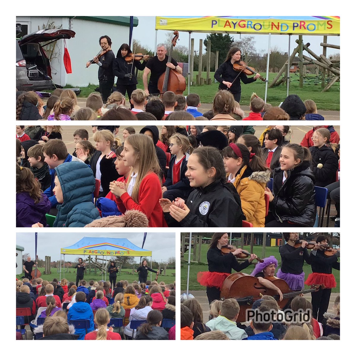 What a fantastic concert we had this morning.  Thank you to <a href="/graffiticlassic/">Graffiti Classics The Comedy String Quartet</a> for performing for us and to <a href="/NMHub/">Norfolk & Suffolk Music Hub</a> for helping with the organising.  It was lovely to see the children so engaged and having a lot of fun.