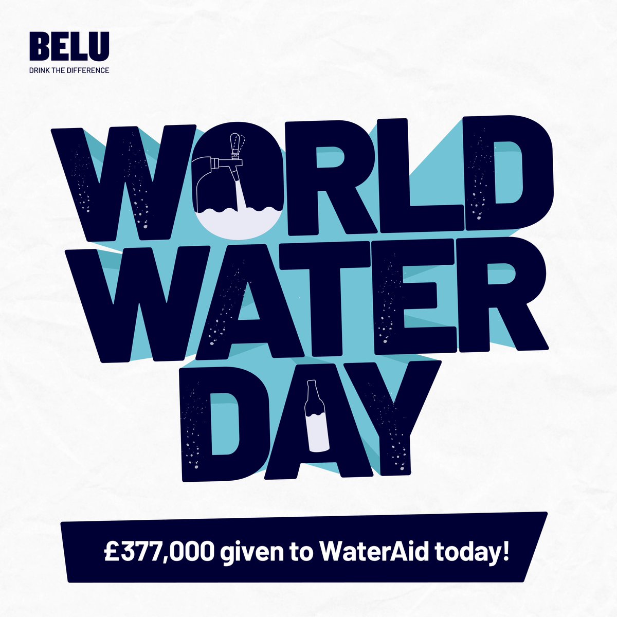Today is World Water Day, and we're paying tribute to our amazing customer, @BeluWater. What an impact they make all across the globe - working with Water Aid to supply clean water where it's needed most. Together, we're changing the way the world sees water.