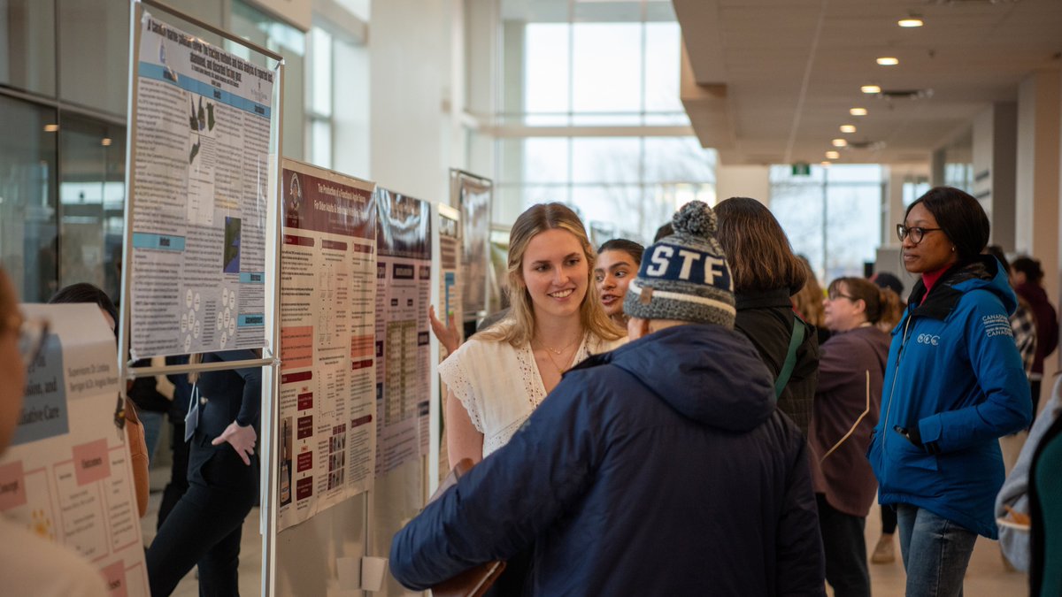 Over 100 student research posters and presentations filled Mulroney Hall this week for StFX’s annual Student Research Day. Now in its 21st year, this popular event is an opportunity for students to showcase their work to the university community. stfx.ca/news/2024-stud…