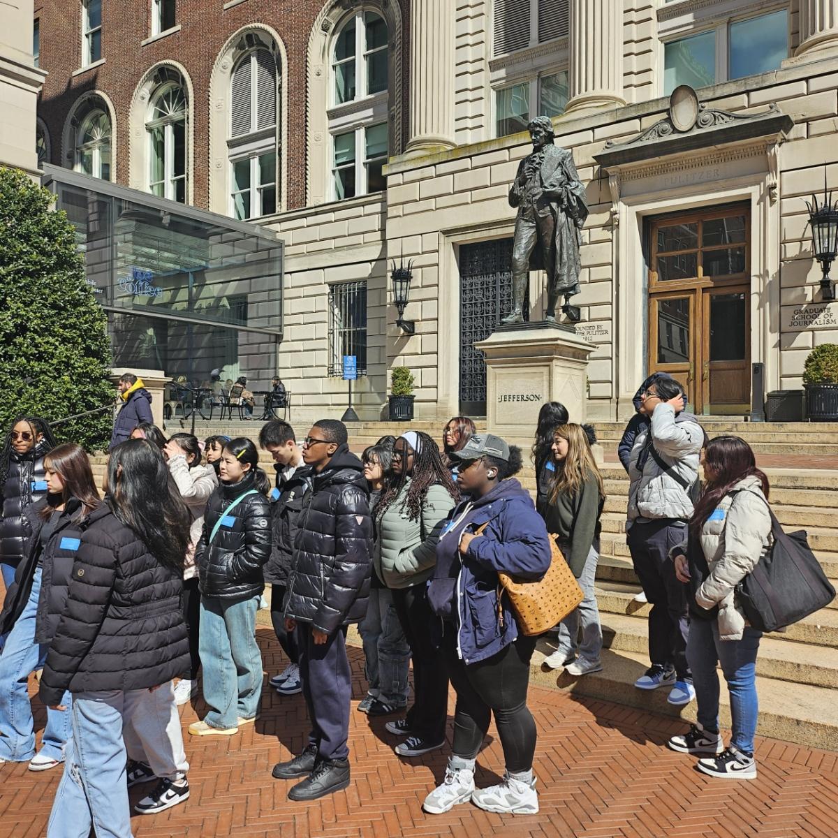 johnjaylaw's tweet photo. Our students had the opportunity to visit Columbia University. #johnjaylaw #johnjaystrong #collegebound @Columbia https://t.co/qs2cLLBOWM