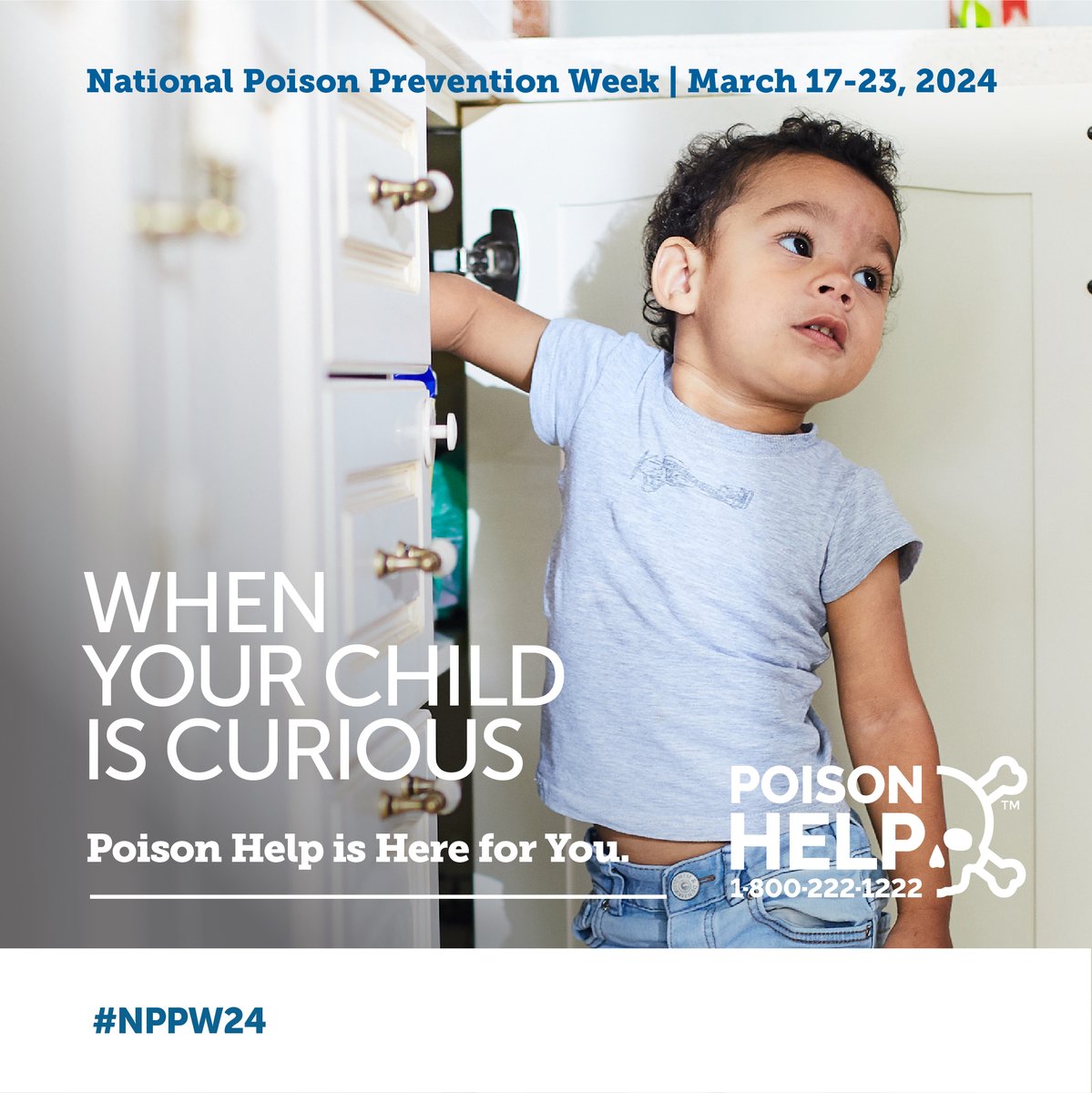 As national poison prevention week comes to an end, #beprepared save the poison help line in your phone: 1-800-222-1222 and take measures to keep common poisons out of kids reach both at home and at your childcare facility.

aapcc.org

#NPPW24 #childhoodpreparedness