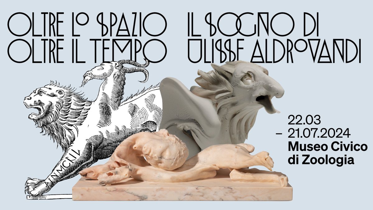 Il Museo Civico di Zoologia di Roma ti aspetta per Oltre lo spazio, oltre il tempo. Il sogno di Ulisse Aldrovandi, un percorso espositivo e di ricerca fra arte e scienza, che offre ai visitatori gli strumenti per riflettere sul progresso dell’umanità. INFO bit.ly/OltreLoSpazioO…