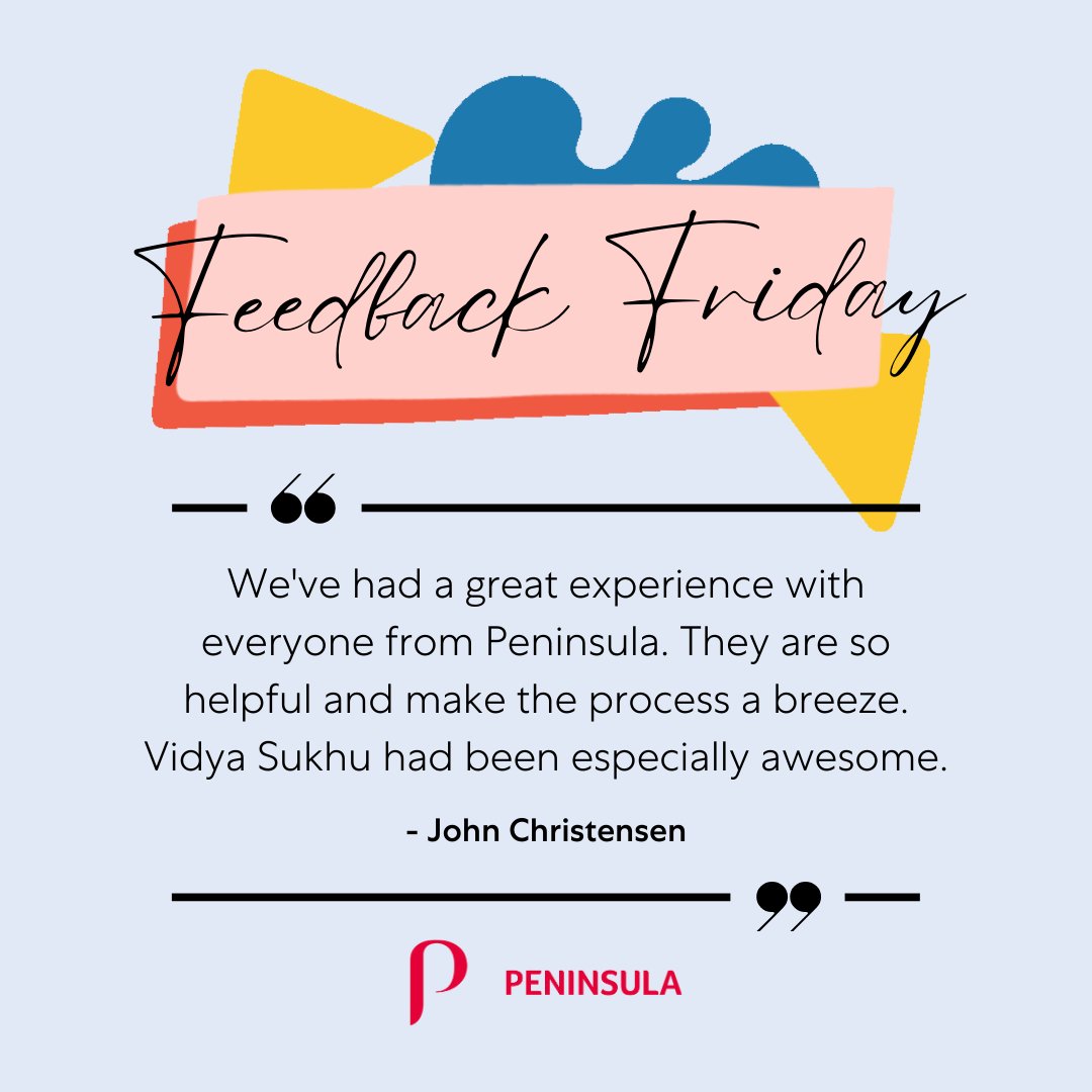 Thank you John, for the wonderful feedback 🤗🙌

#happyclients #positivefeedback #feedbackfriday #clienttestimonial