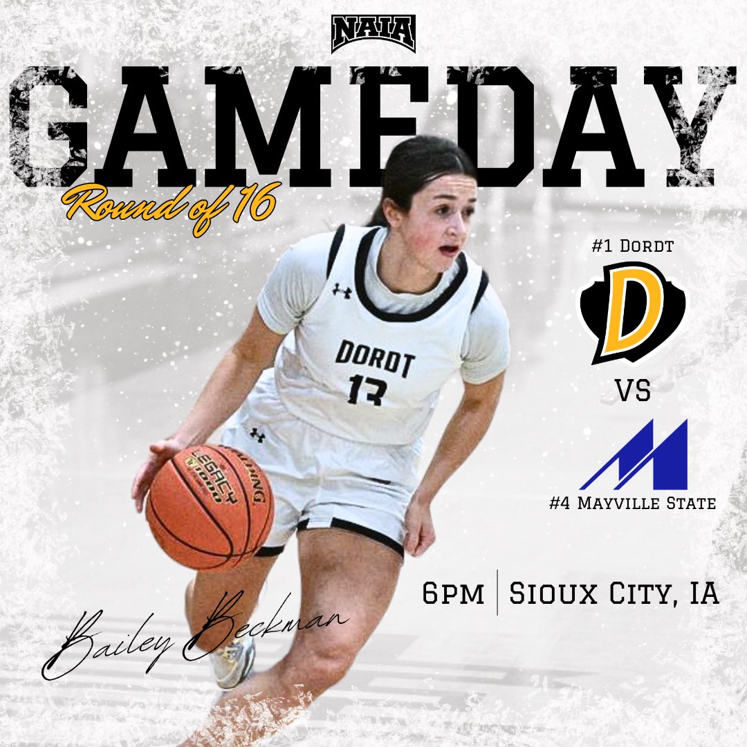 GAMEDAY 🏀⚔️ WHITE OUT ⚪️ Tonight, the first 250 student get in FREE thanks to @bankwithpeoples! You all have been great ALL SEASON!! Keep it up! 
.
🆚 Mayville State
🕕 6pm
📍 Sioux City, IA