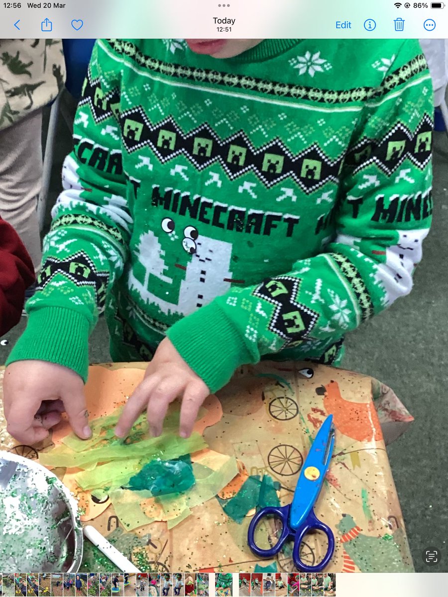 On Wednesday it was World Frog Day. Nursery talked about how frogs are finding it harder to find nice clean ponds. We visited our school pond and picked some litter out. We had frog stories and made some lovely frog models. We all wore green too for the day!
