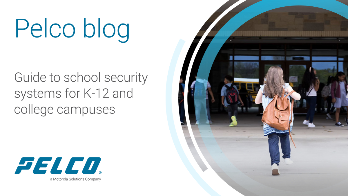 A #safe environment to learn in is a necessity for students. 🏫 That’s why developing, maintaining and operating a comprehensive #school #security solution is of utmost importance. ✅ Read our #Pelco blog to learn about developing a school security system: hubs.li/Q02qjv_c0