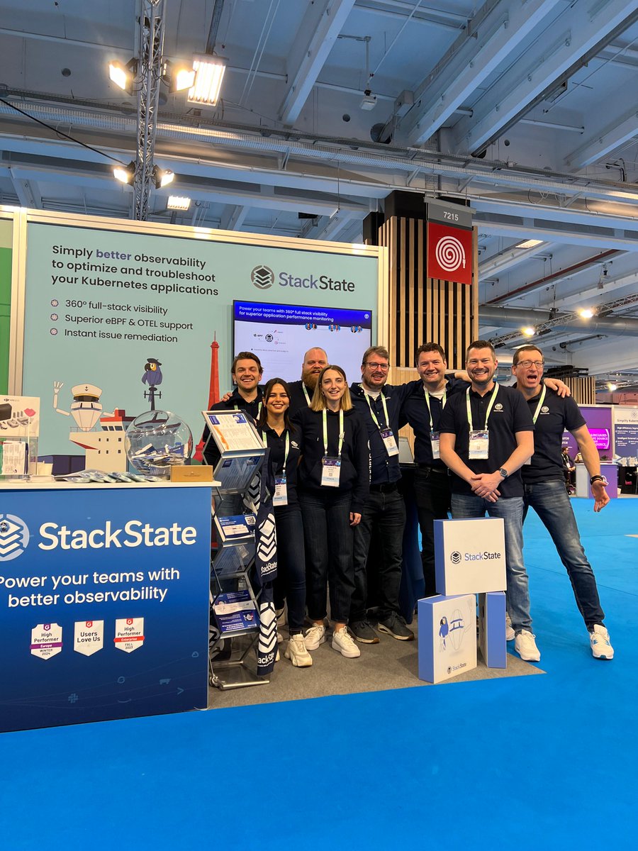gostackstate's tweet image. Thank you for everyone who stopped by the StackState booth at #KubeCon + #CloudNativeCon Paris.  We traded insights, laughed, and explored the depths of #Observability together. Until next time... Merci beaucoup, mes amis!