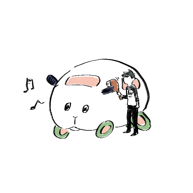 昔の絵を引っ張り出してたら変な絵描いてたな～と思った 