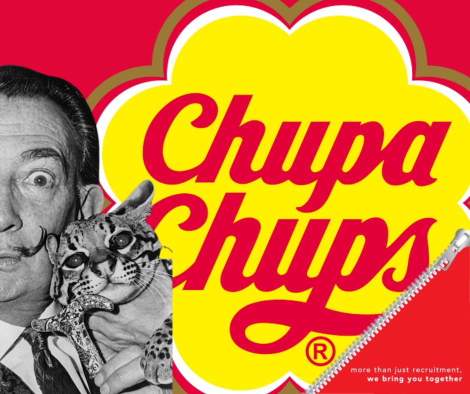 The Chupa Chups logo was designed by Salvador Dalí. The surrealist artist designed the logo in 1969. #FridayFact #Friday #funFriday #didyouknow #lollipop #chupa #chups #logo