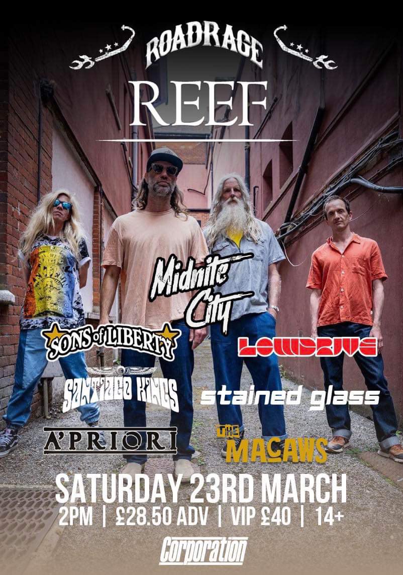 We’ve stepped in late to join the great @reefband this Saturday, see you there🦜