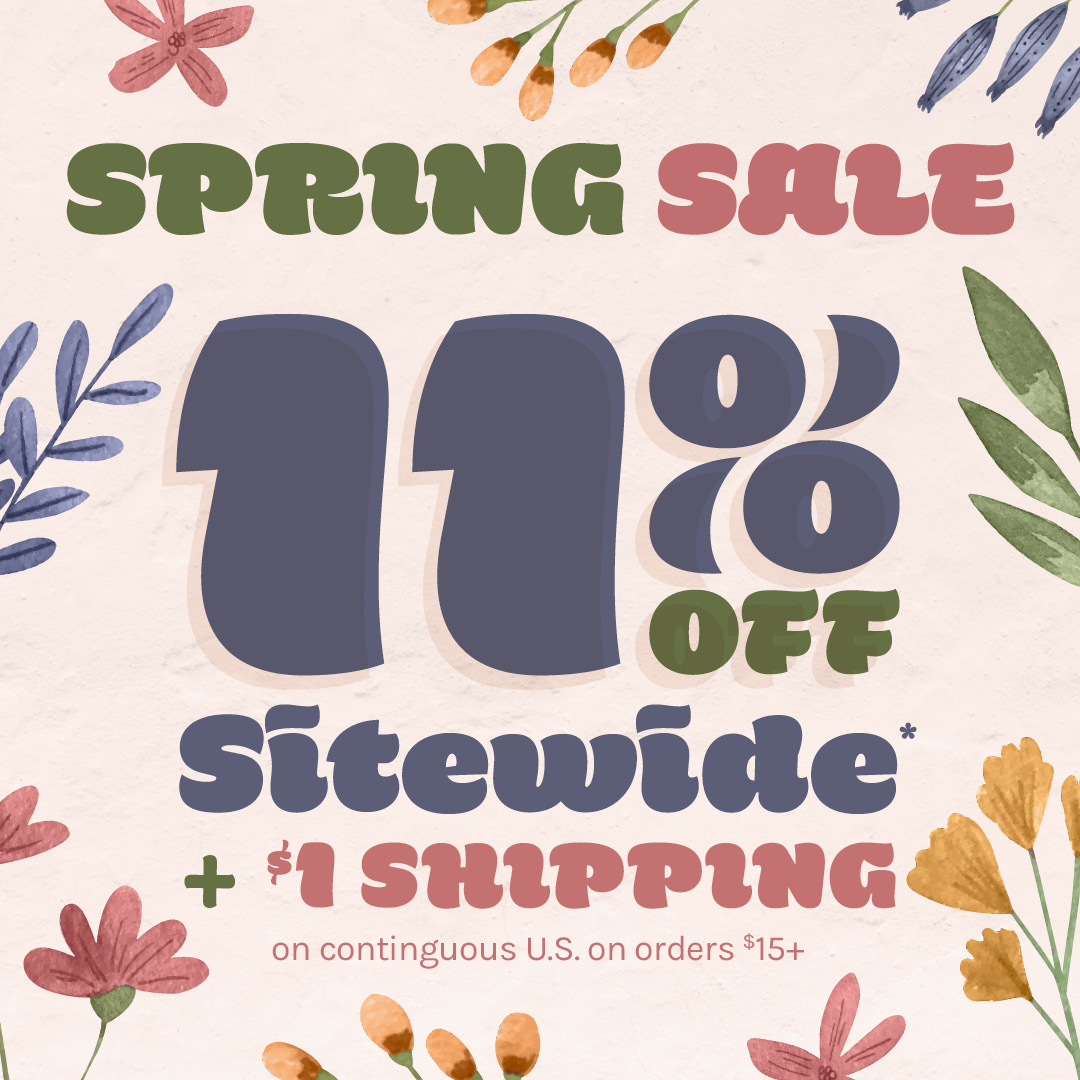 🌸 Spring into Savings! 🌸 Don't miss out on the blooming deals at #ShopMissA! Enjoy 11% off the entire website PLUS $1 shipping on orders $15+. 🛍️💐 Hurry, stock up on your faves while the flowers are in bloom! 🌼 shopmissa.com