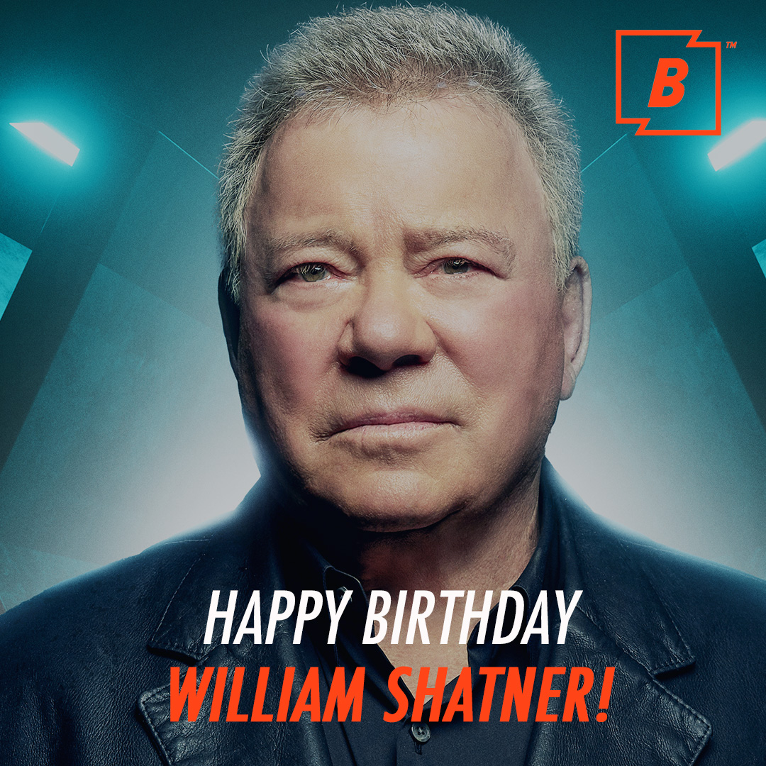 Sending birthday wishes from every corner of the galaxy today to the legend that is @WilliamShatner! 🎉🙌