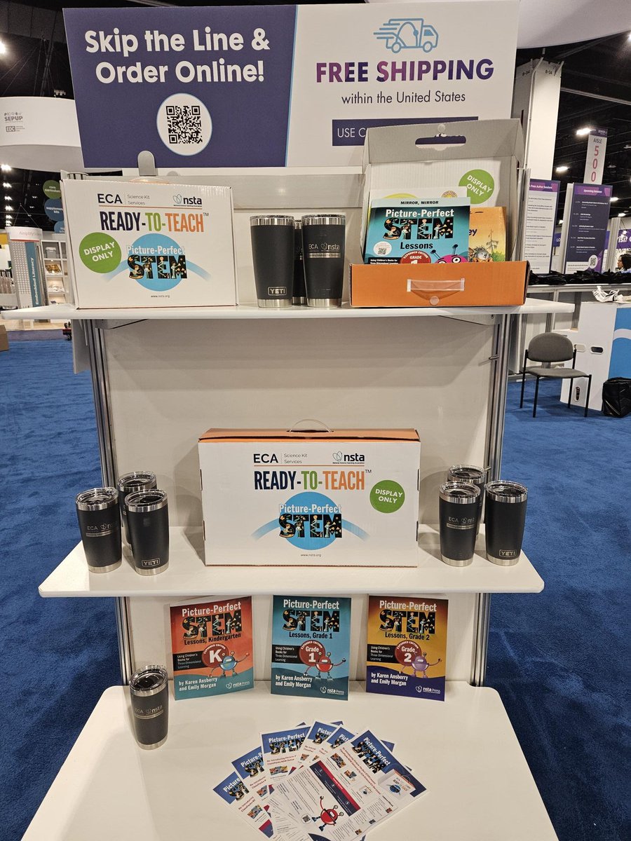 PPSLessons's tweet image. We may not be in Denver for the @NSTA National Conference, but our new Children's Book Packs and ClassPacks are making a splash! #STEMeducation