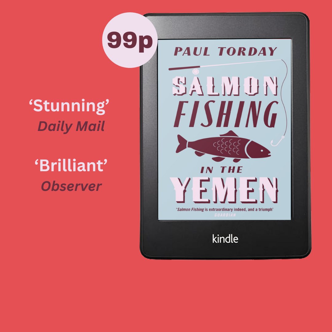 An incredible novel at a unmissable price! SALMON FISHING IN THE YEMEN is currently just 99p. But only for a very limited time so don't miss it! @wnbooks ebook: brnw.ch/21wI7E0