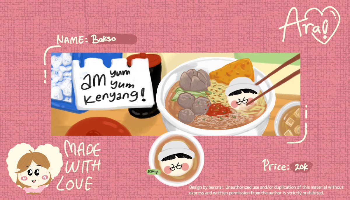 Help repost please?

Boleh tolong ospek anakku ini? Kalo ada kesamaan dengan BA lain feel free untuk ketuk DM aku yaa. Terimakasih banyak, love youu 💕

#zonaba #zonauang