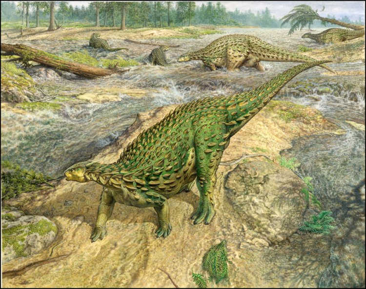IVE DONE IT! MY FIRST EVER PAPER IS PUBLISHED! It's about Scelidosaurus! Just in time for #fossilfriday . It's only a short one, but it's something I've been interested in for a VERY long time. authors.elsevier.com/a/1ioXj3qIuIJnN (Image John Sibbick) #dinosaurs #palaeontology #fossils