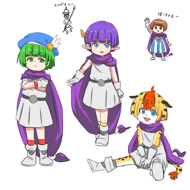 ドラクエ「ドラクエのキャラを描きました母になれ… 」|turugaのイラスト