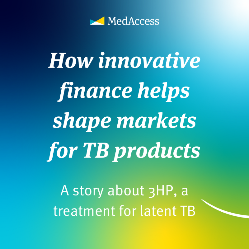 MedAccessUK's tweet photo. 🫁 This #WorldTBDay, here's how we used innovative finance to shape the market for #3HP, a short-course preventive treatment for latent #TB.

We are proud to have worked with: @MacleodsPharm | @CHAI_health | @Auruminstitute | @UNITAID | @StopTB | @USAID | @PEPFAR | @LupinGlobal