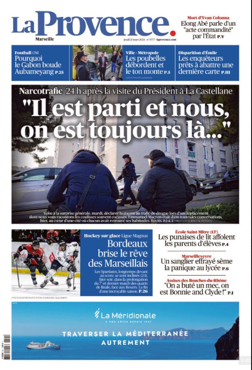 Et si on partageait tous cette très belle une de @laprovence ?