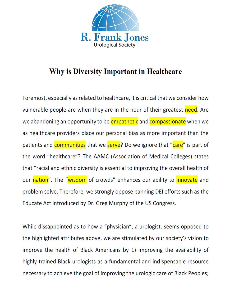 R. Frank Jones Urological Society tweet media