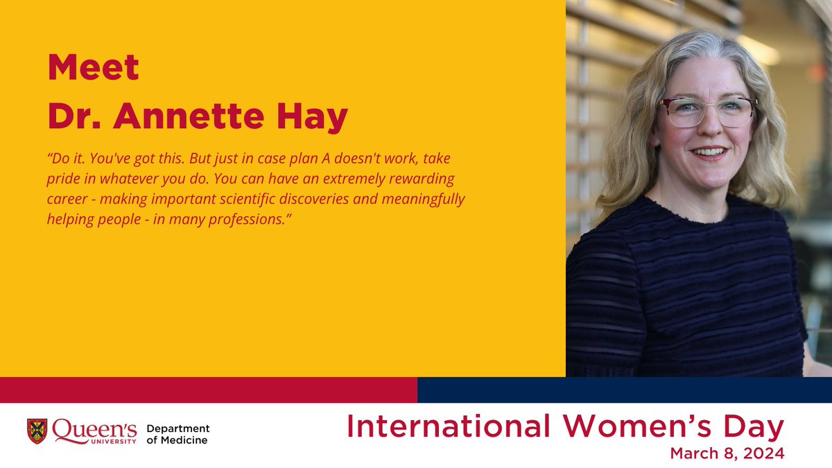 ✨Our next inspirational spotlight is shining on @AnnetteHay1! Discover what sparked her interest in medicine and her advice for other women pursing a career in medicine here ➡️ tinyurl.com/444ayfmz