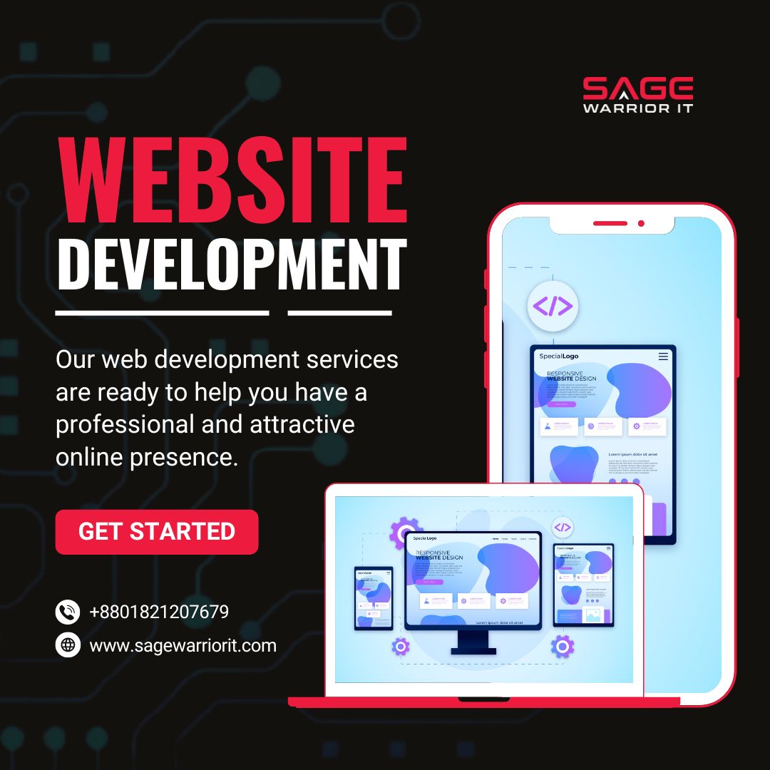 SageWarriorIT's tweet photo. Website Design and Development Services! 🚀 

Email: info@sagewarriorit.com
Mobile: +8801821207679
WhatsApp: +8801821207679

#WebDevelopment #WebDesign #ResponsiveDesign #CreativeAgency #TechSolutions #BusinessWebsite #EcommerceWebsite #MobileFriendly #SEO #DigitalAgency https://t.co/MDKkO53TMh