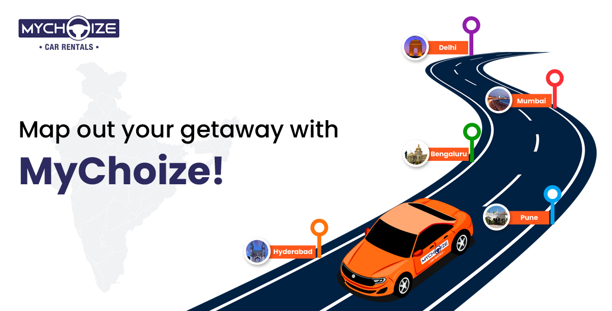 Tum Jahan Hum Vahan-we are just a rental away in Delhi, Bengaluru, Mumbai, Pune, Jaipur, Hyderabad, Amritsar, Chandigarh, Chennai, Dehradun, Indore, Jodhpur, Kolkata, Lucknow, Kota, Bikaner, Jaisalmer! 
Book Now! - mychoize.com
#MyChoizeCarRentals #CarRental #RoadTrip