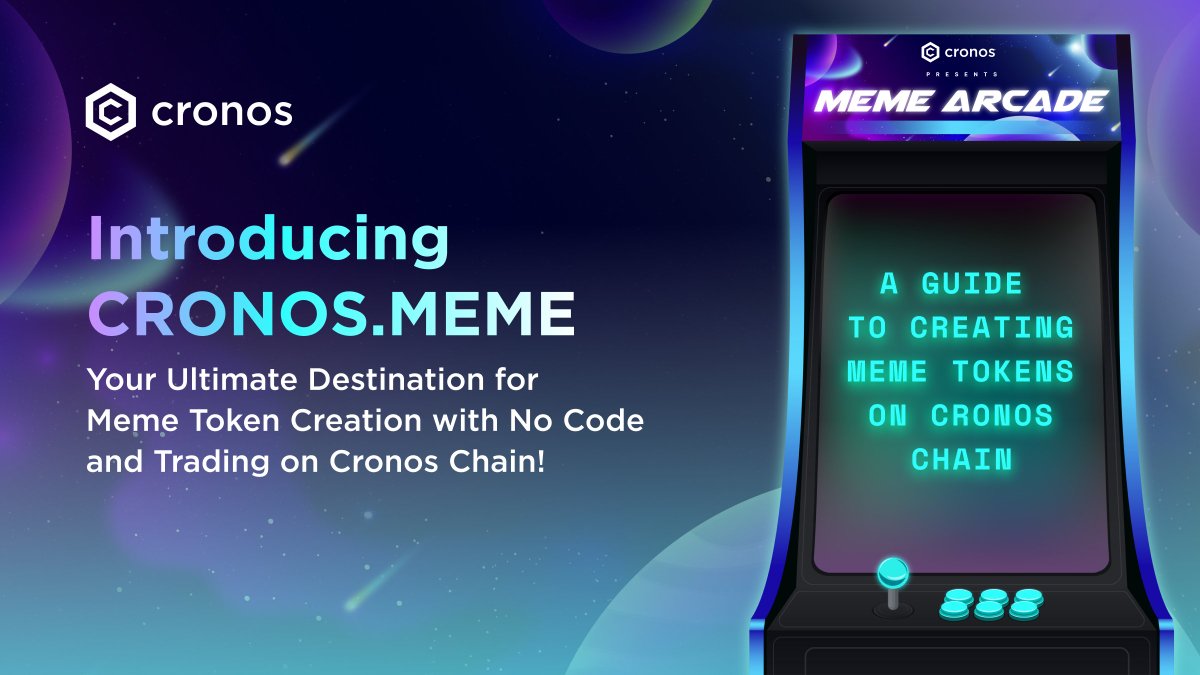 🔥 With our finger on the pulse of the hottest meme trend~ 📣 @cronos_labs has compiled some of the latest developments into Cronos.meme, a one-stop shop for building and launching #memecoin on the @cronos_chain! Find out more: cronos.meme #CROFAM 1/3