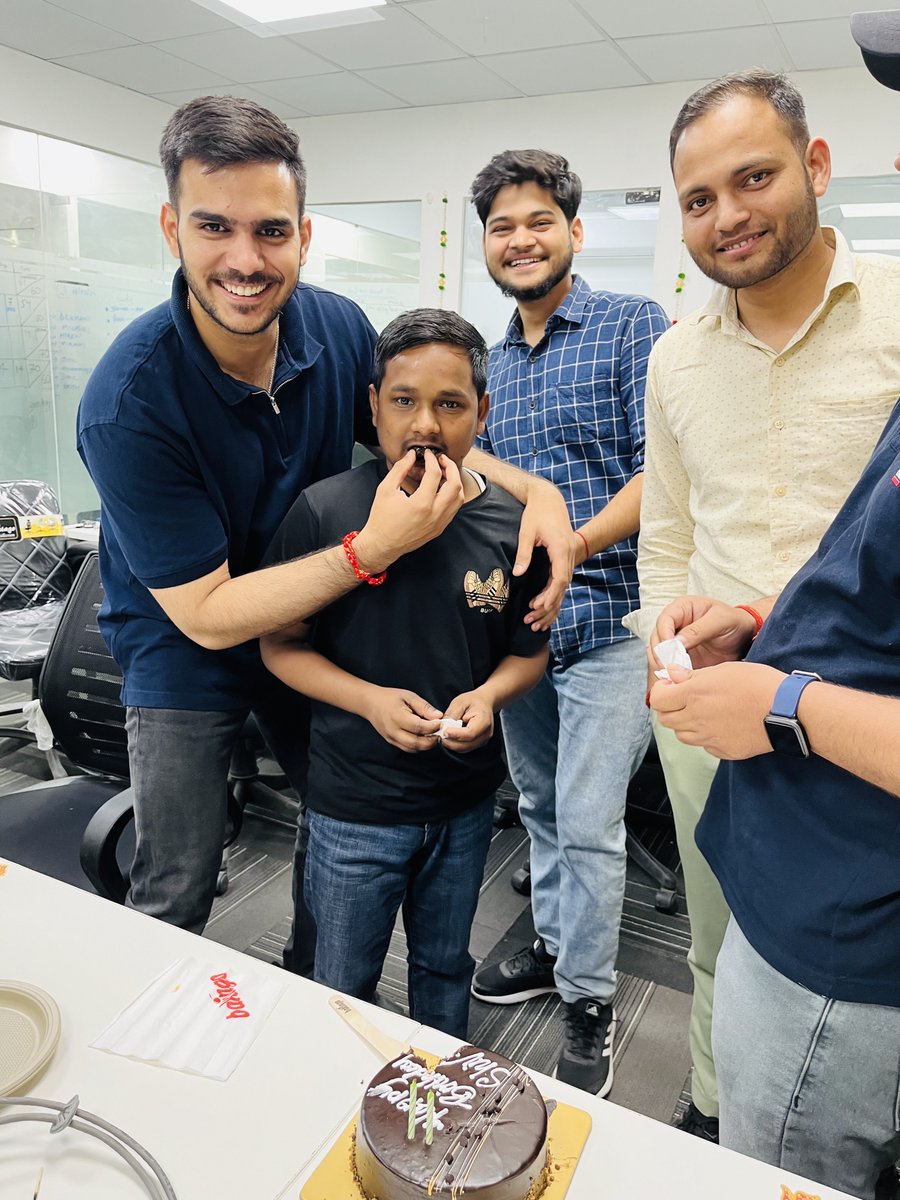 WebpristineTech's tweet photo. Happy Birthday, Shiv Sagar 🎂
May all your dreams and wishes come true. Hope your special day, brings you all that your heart desires! ⭐️⭐️
#Webpristine wishes you tons of happiness on this special day.
#HappyBirthday #Celebration #Team #Happiness #Birthday #BirthdayWishes https://t.co/OsfcCF7TgR
