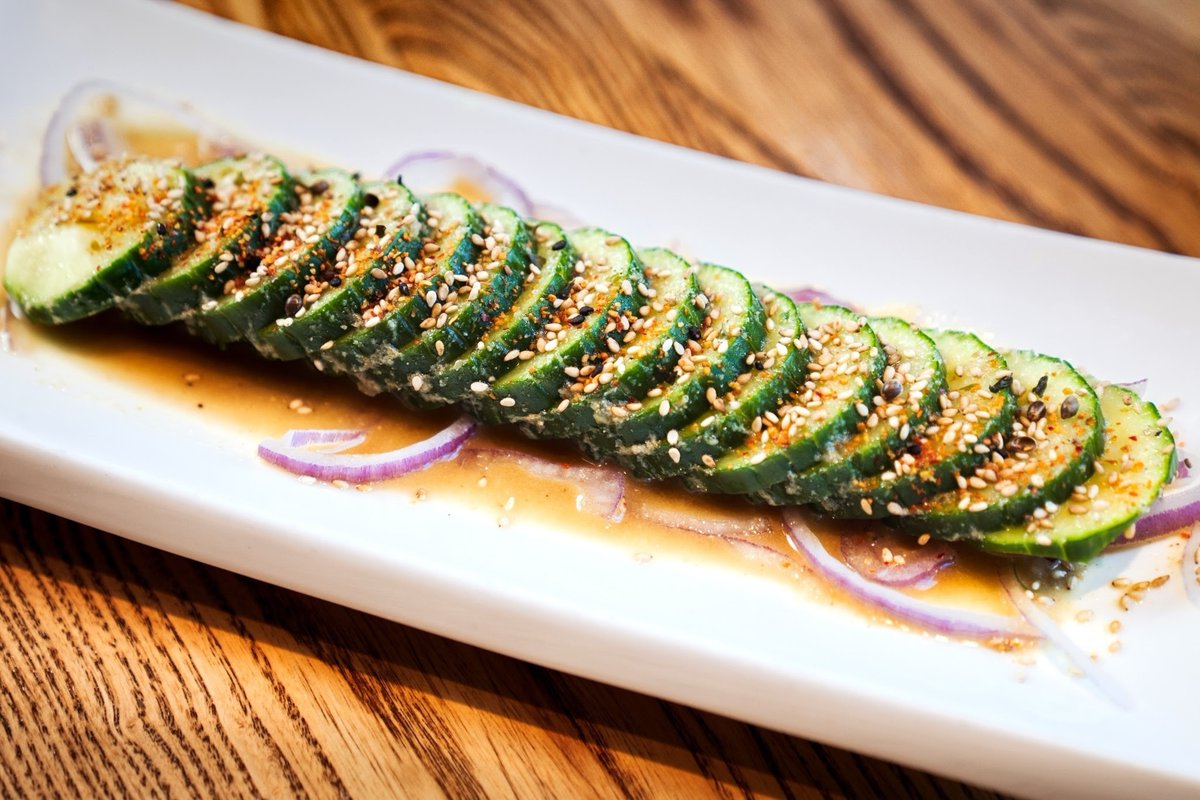 Don't miss out on one of life's simple pleasures... our Cucumber Salad! 💚 ✨

Reserve a table today: tonboramen.com/reservations

#tonboramen #ncfoodies #downtownraleigh #cucumbersalad #veganoption