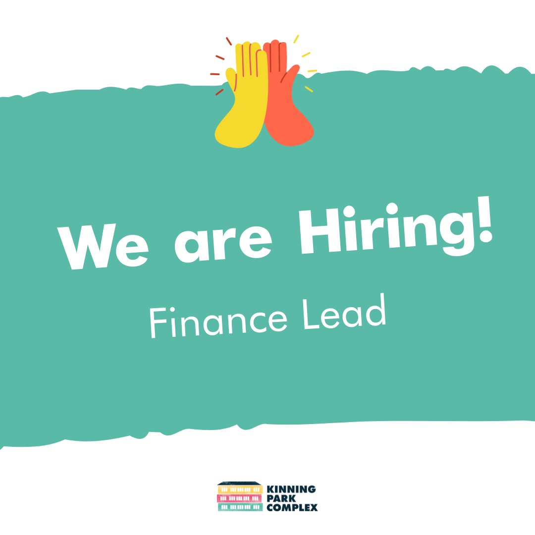 We are hiring! We are seeking a Finance Lead to join our team, supporting the organisation with financial responsibilities and the development of sustainable funding. Find out more: kinningparkcomplex.org/jobs Deadline: 28th March, 10am #glasgowjobs #financelead #financejobs