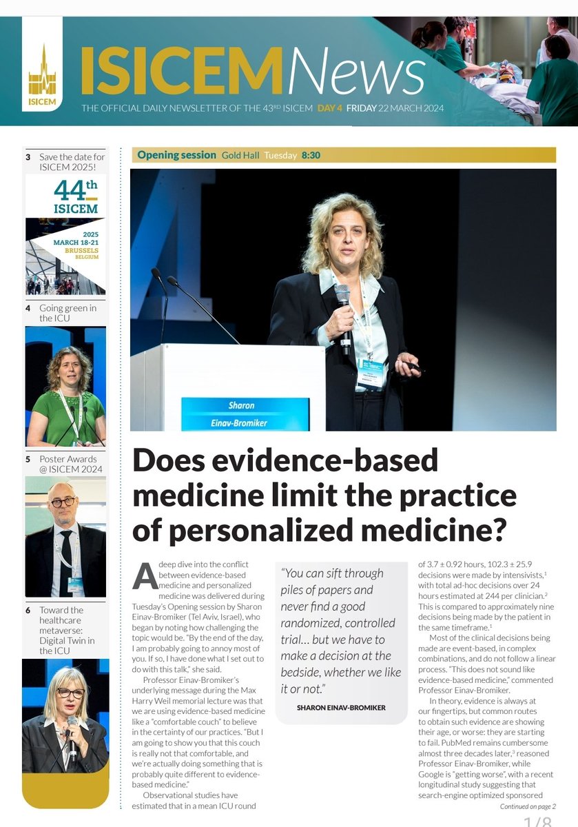 Did you read today's @ISICEM News? If not yet, you can click on the link and read it. isicem.org/files/newslett… #ISICEM24