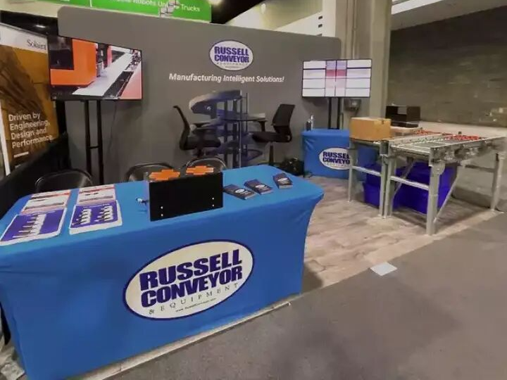 Excited about #MODEX2024? Don't miss out on our exclusive recap with Preston Russell! Discover the latest in automation tech, Russell Conveyor's debut, networking wins, and a sneak peek into ProMat! bit.ly/3veQp18 #warehouseautomation #networking #ProMat2025